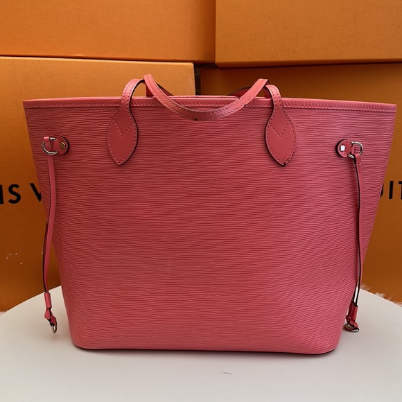 Authentic Louis Vuitton Light Pink Tote Open Tote perfect for Beach - Picture 5 of 15